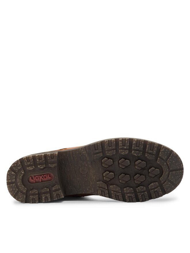Rieker Kozačky Rieker Z4758-24 Hnědá