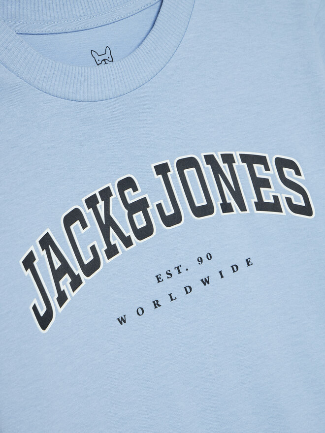 Jack&Jones Junior Jack&Jones Junior Marškinėliai Caleb 12258924 Mėlyna Relaxed Fit