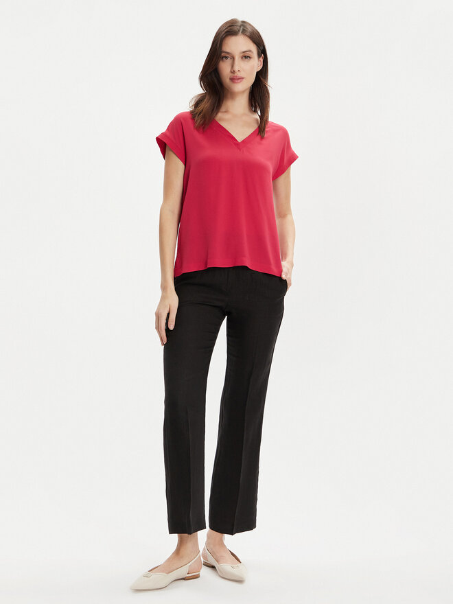Marella Marella Camiseta Pialla 2413111094 Rosa Regular Fit