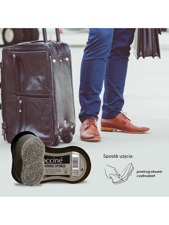 Coccine Burete pentru curățat încălțămintea Coccine Self-Shining Sponge 55/03/01/Z/V3