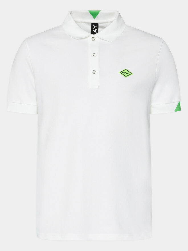 REPLAY Replay Pólóing M3540A.000.20623 Ekru Regular Fit