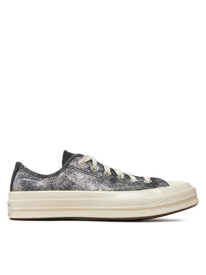 Converse Trampki Converse Chuck 70 Suede Shimmer Ox A10379C Szary