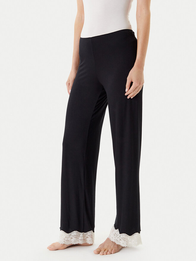 United Colors Of Benetton United Colors Of Benetton Παντελόνι πιτζάμας 3Z123F04A Μαύρο Regular Fit