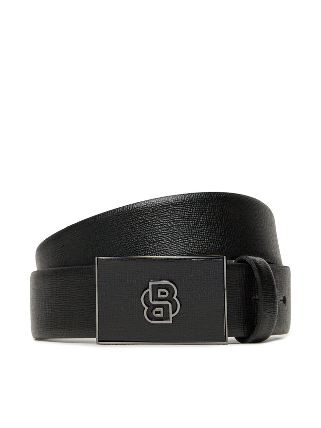 BOSS Чоловічий ремінь BOSS 50548350 Чорний