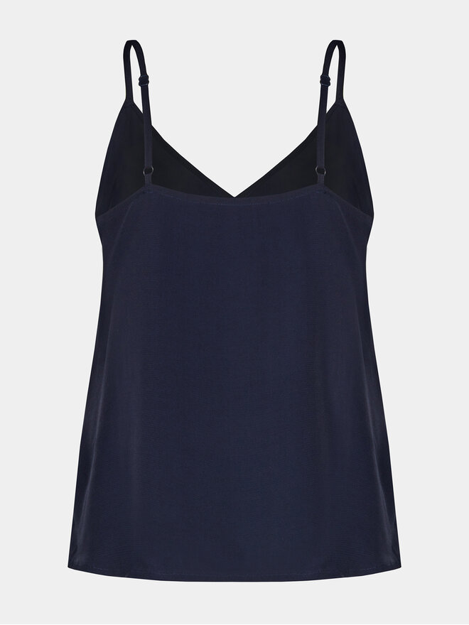 NAF NAF NAF NAF Top Ilina C1 YHNC26 Dunkelblau Regular Fit