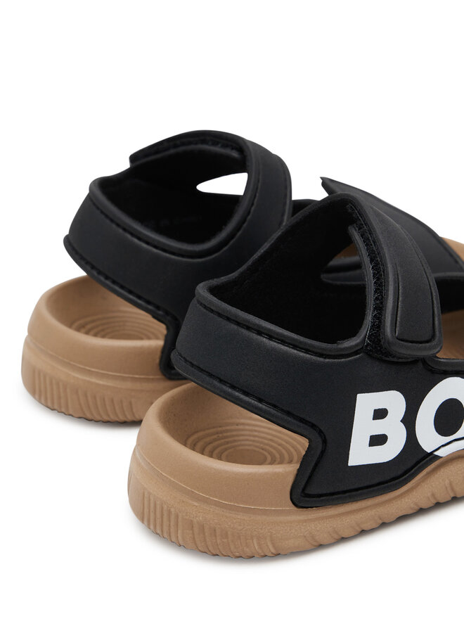 BOSS Sandály BOSS J52158 S Černá