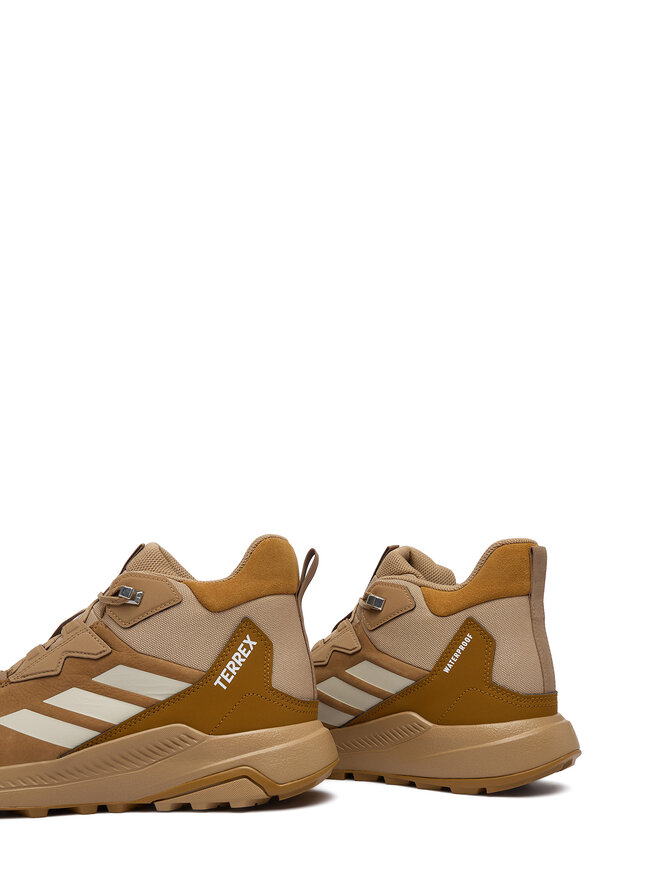 adidas Trekkingschuhe adidas Terrex Anylander Leather Mid Climaproof Hiking Shoes KH8876 Hellbraun
