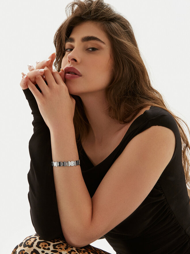 Tommy Hilfiger Bransoletka Tommy Hilfiger 2780779 Srebrny