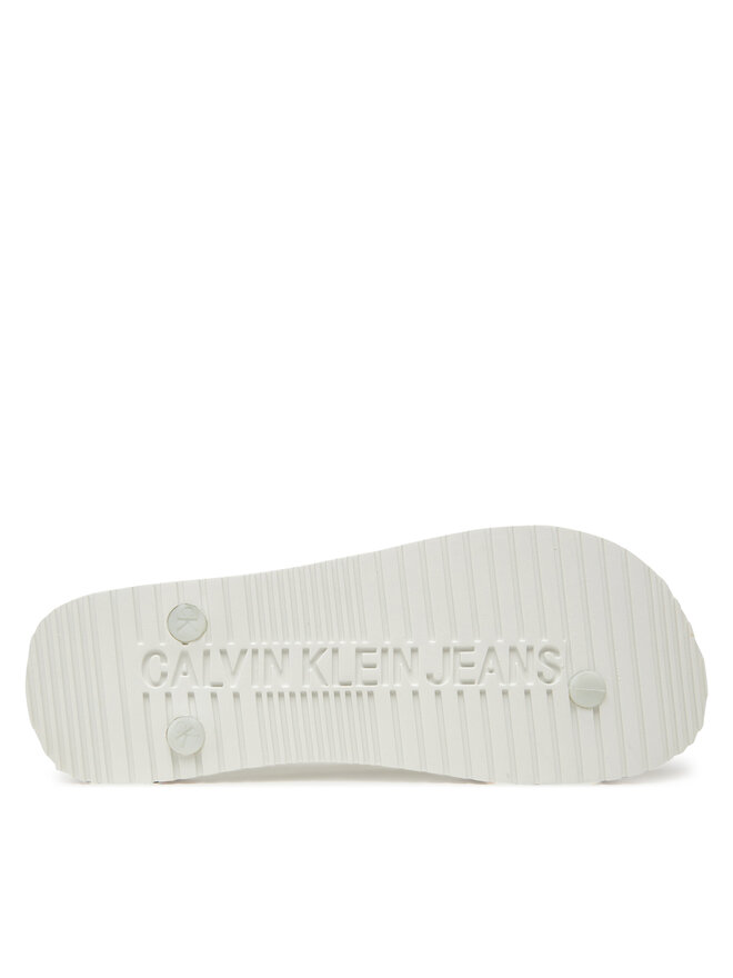Calvin Klein Jeans Chancletas Calvin Klein Jeans Beach Sandal Transparent Tpu YW0YW01829 Blanco