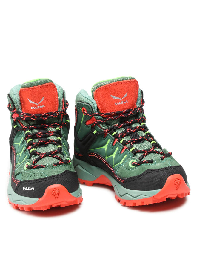 Salewa Pārgājienu apavi Salewa Jr Alp Trainer MId Gtx GORE-TEX 5960 Zaļš