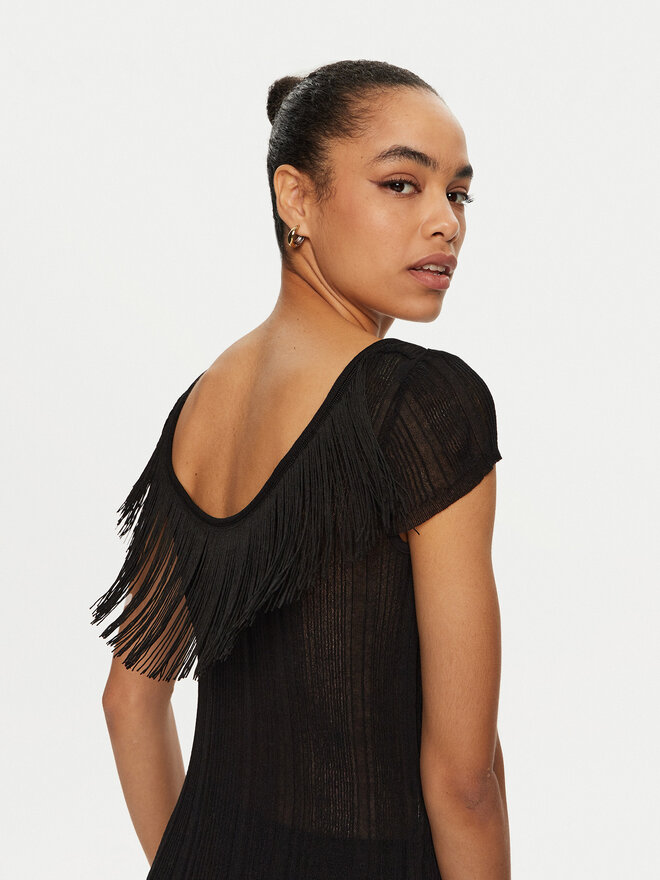 PINKO PINKO Marškinėliai 103588 A1V8 Juoda Slim Fit
