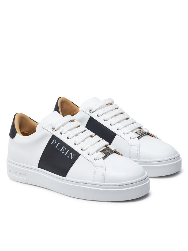 PHILIPP PLEIN Sneakersy PHILIPP PLEIN AADS USC0657 PLE010N Biały