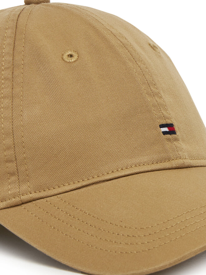 Tommy Hilfiger Καπέλο Jockey Tommy Hilfiger Essential Flag Soft Cap AW0AW17632 Μπεζ