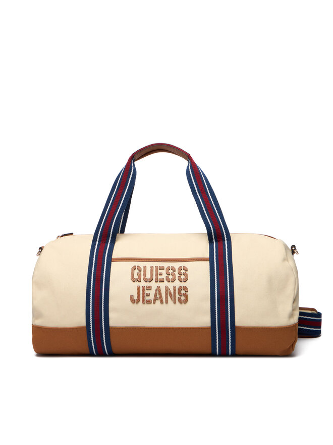 Guess Jeans Wochenendtasche Guess Jeans M5BZ93 WL970 Creme