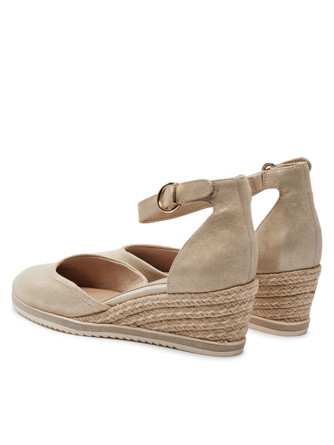 Tamaris Espadryle Tamaris 1-22309-42 Złoty