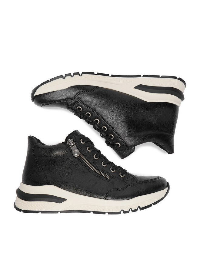 Rieker Schnürschuhe Rieker CEO-M6644 Schwarz