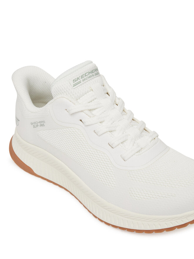 Skechers Sneakers Skechers BOBS Squad 4 - Staple Look 117624/WHT Alb