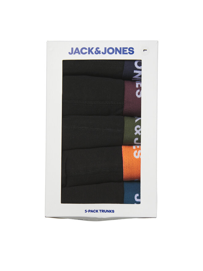 Jack&Jones Jack&Jones Σετ μποξεράκια 5 τμχ. 12259103 Μαύρο