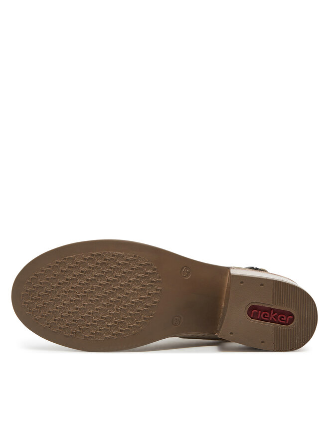 Rieker Sandały Rieker V0590-60 Beżowy