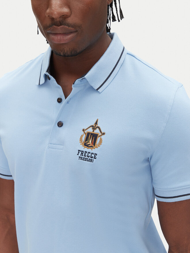 Aeronautica Militare Aeronautica Militare Pólóing 251PO1850P191 Kék Slim Fit