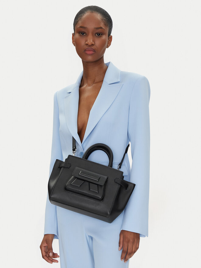 KARL LAGERFELD Kabelka KARL LAGERFELD A1W30443 Černá