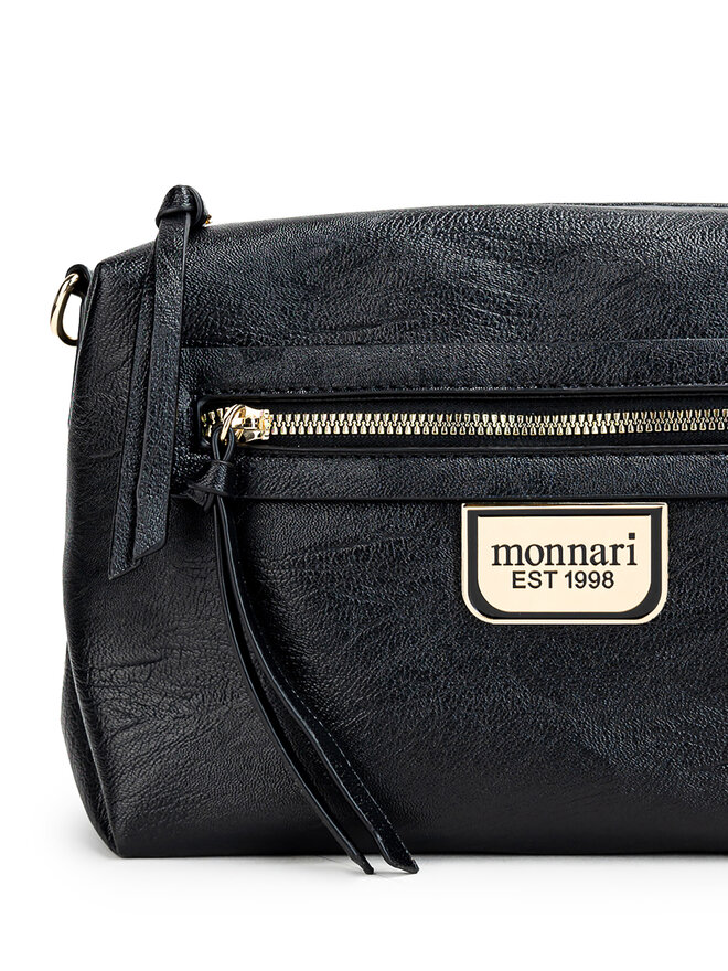 Monnari Ročna torba Monnari TORIMP0-24J-BAG4470-K020D000 Črna
