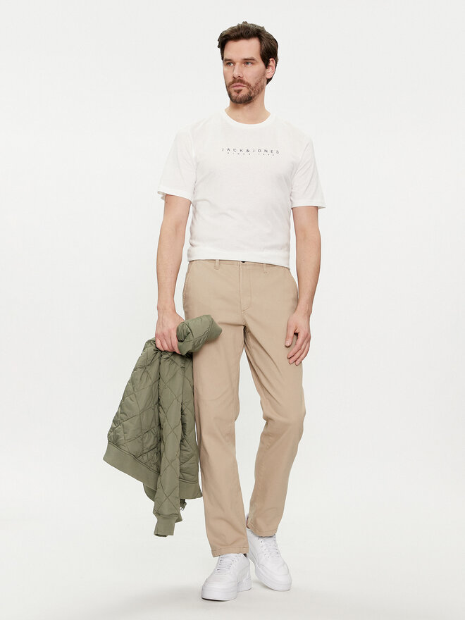 Jack&Jones Jack&Jones Marškinėliai Setra 12247985 Balta Standard Fit