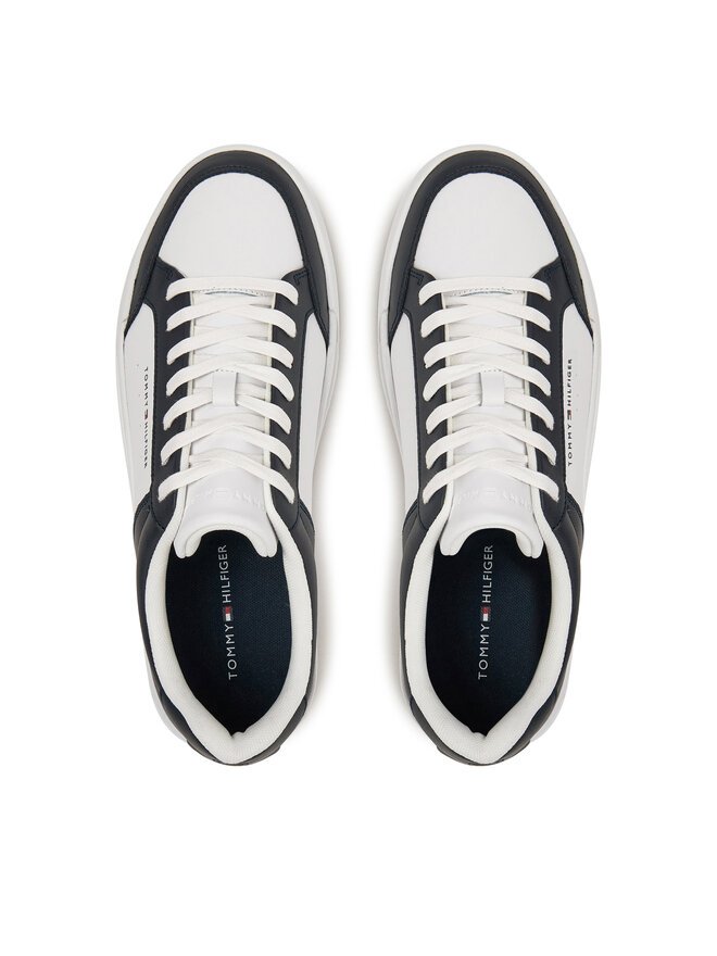 Tommy Hilfiger Sportcipők Tommy Hilfiger Th Court Mix Lth FM0FM05489 Színes