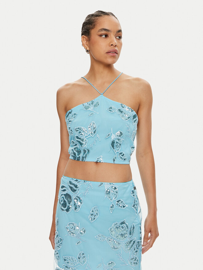ROTATE ROTATE Top Anki 1125712963 Azul Regular Fit