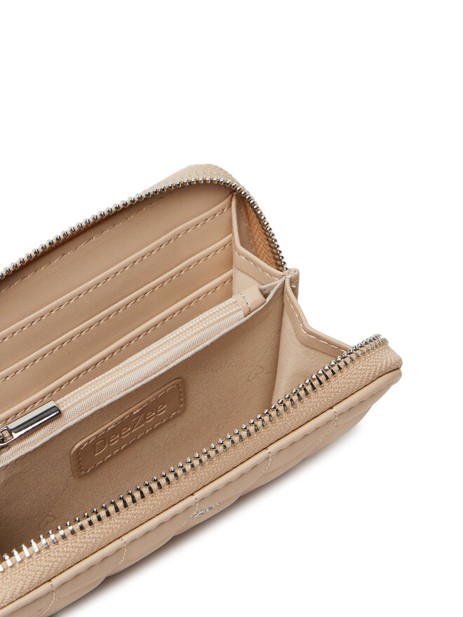DeeZee Cartera grande para mujer DeeZee W22062 Beis