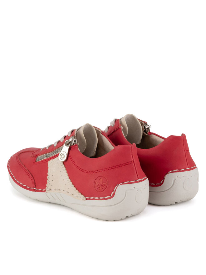 Rieker Halbschuhe Rieker 52521-33 Rot