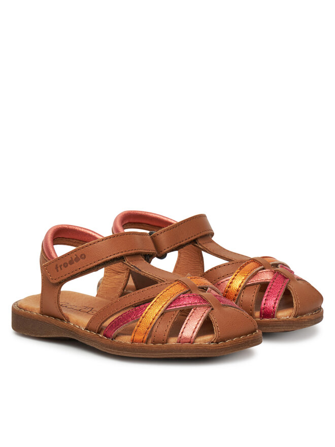 Froddo Sandály Froddo Lore Rosa G3150245-4 M Hnědá