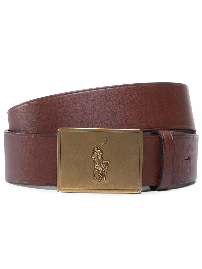 Polo Ralph Lauren Férfi öv Polo Ralph Lauren 36Mm Pp Plaque Belt 405691693002 Barna