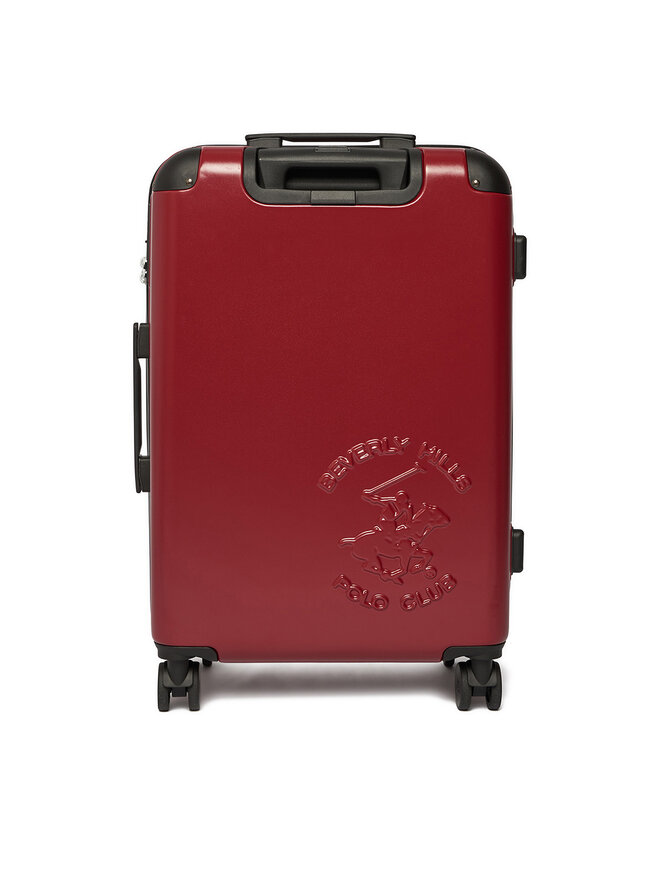 Beverly Hills Polo Club Mittlerer Koffer Beverly Hills Polo Club CEO-BHPC-M-010-09-RED Rot