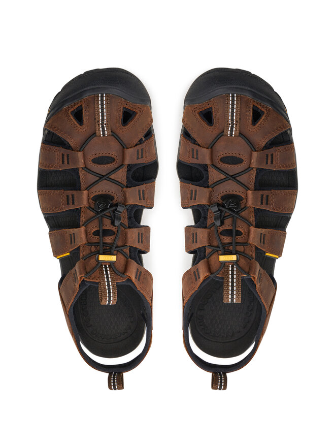 Keen Sandali Keen Clearwater Cnx Leather 1013106 Marrone