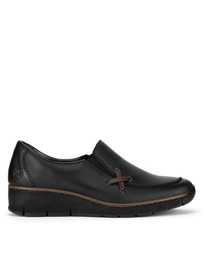 Rieker Halbschuhe Rieker 53783-00 Schwarz