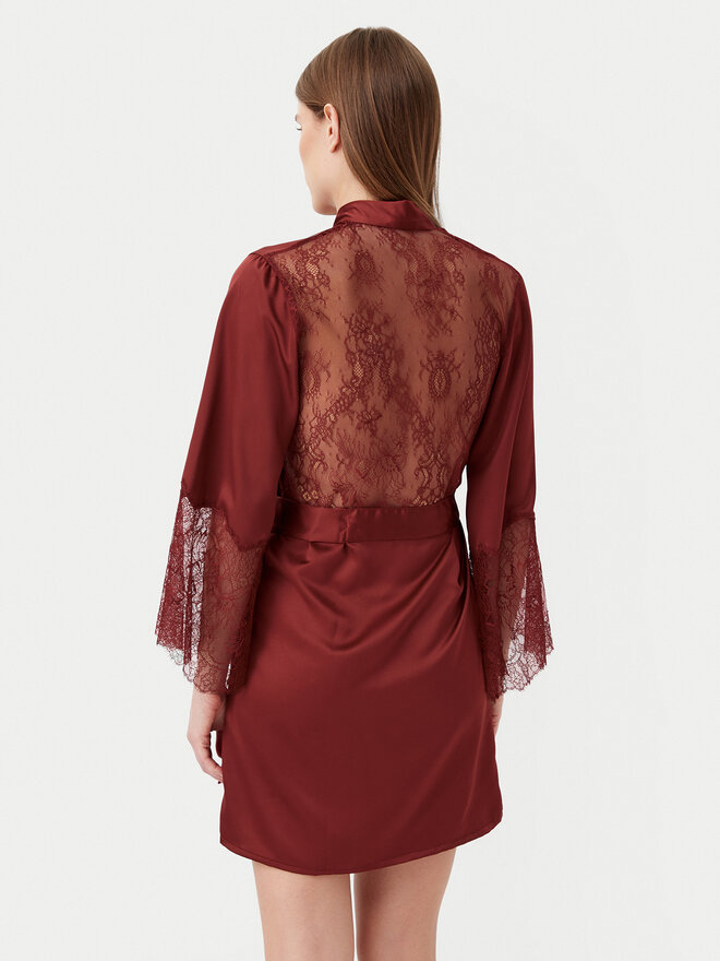 Hunkemöller Hunkemöller Bademantel Camille 300601 Rot