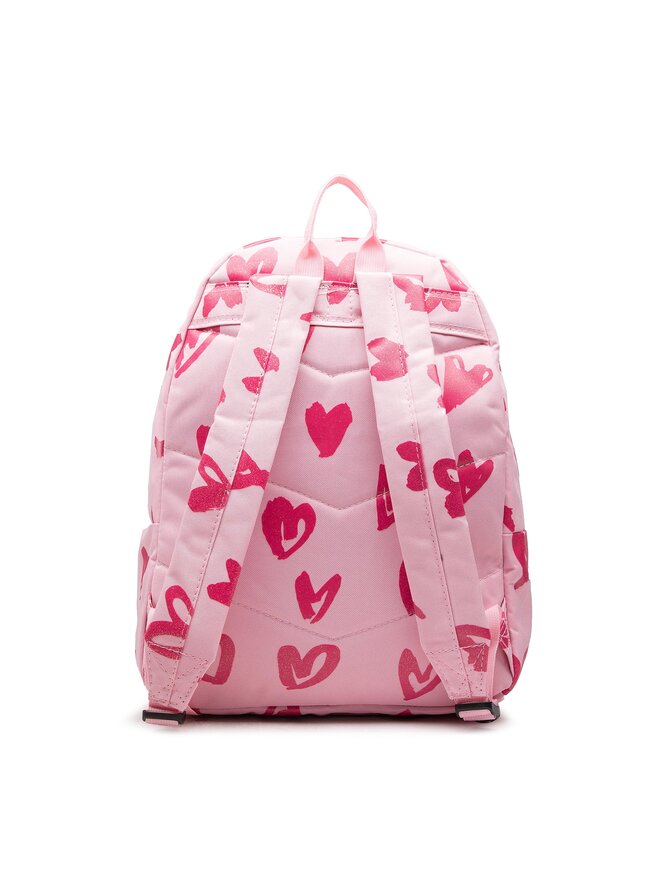 Rucksack HYPE Pink Glitter Scribble Heart Crest Backpack YVLR-667 Rosa ...