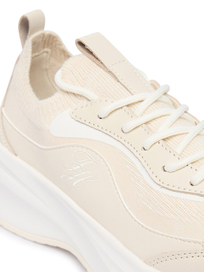 Tommy Hilfiger Sneakers Tommy Hilfiger TH Wave Runner FW0FW09484 Creme