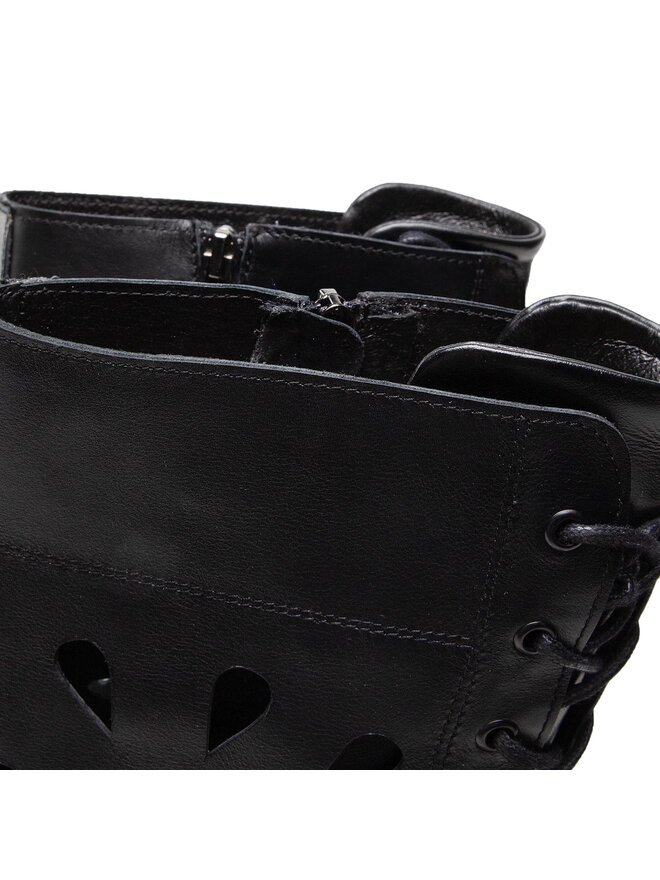 Carinii Botas altas Carinii B7998 Negro