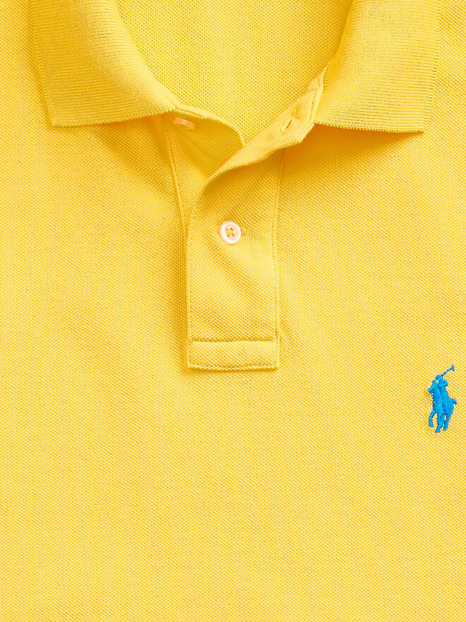 Polo Ralph Lauren Polo Ralph Lauren Поло Core Replen 710795080 Жовтий Slim Fit