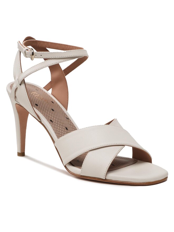 Sandali Red Valentino 2Q2S0H79GIY Ecru escarpe