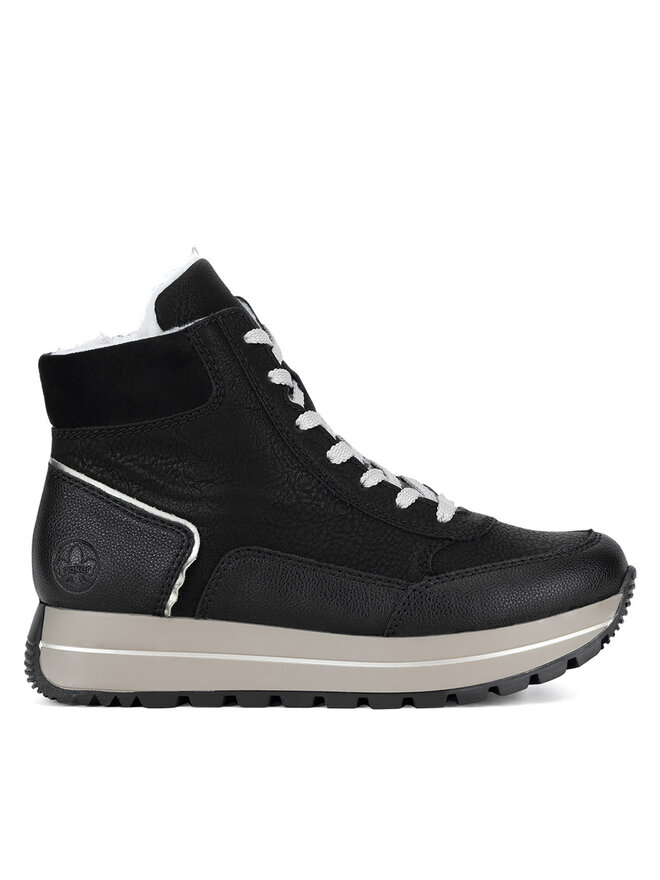 Rieker Schnürschuhe Rieker N4008-00 Schwarz