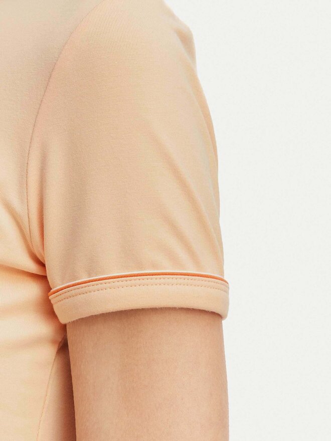 Lacoste Lacoste T-Shirt TF5289 Hellorange Slim Fit