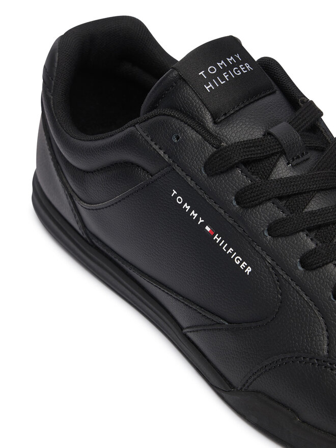 Tommy Hilfiger Sneakers Tommy Hilfiger Low Pro Cupsole Perf Leather FM0FM05944 Schwarz