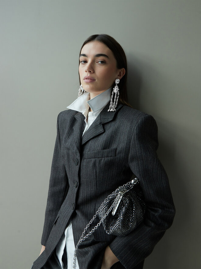 Weekend Max Mara Ohrclips Weekend Max Mara Callas 2525756095650 Silberfarben