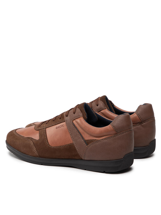 Geox Sneakersy Geox U Adrien A U267VA 0CL22 C0013 Hnedá