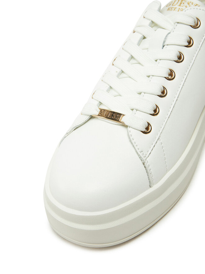 Guess Sneakersy Guess FLTELB LEM12 Bílá