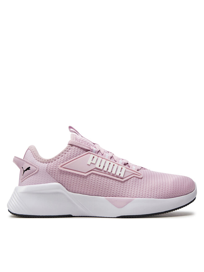 Puma pantoletten fell rosa clearance