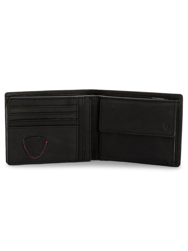 Strellson Cartera grande para hombre Strellson Baker Street 4010000048 Negro